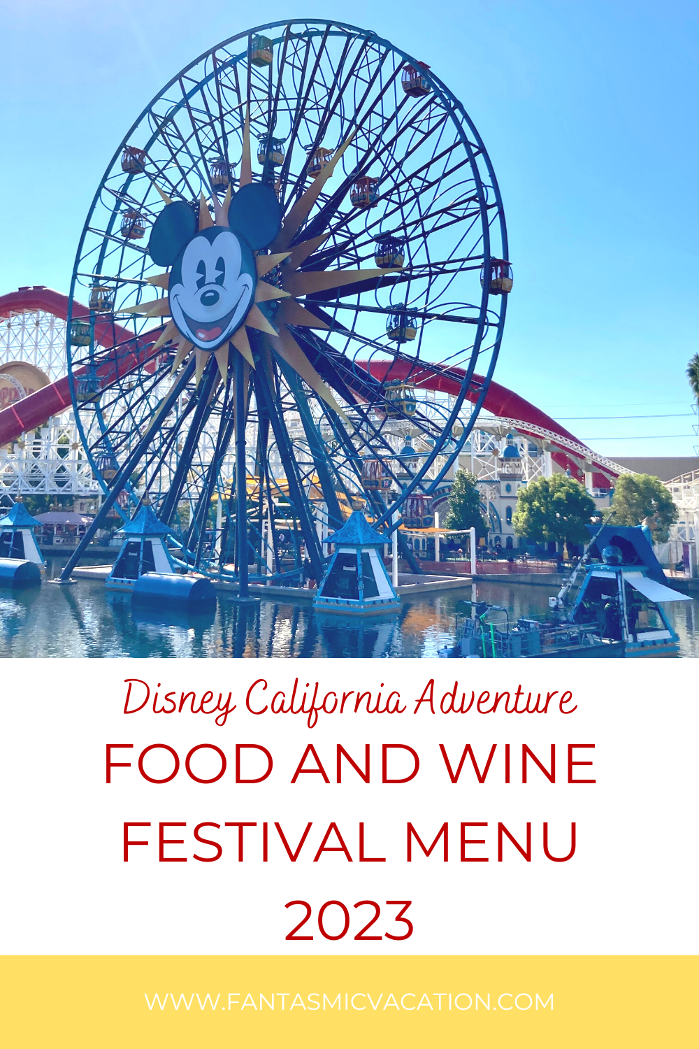 disney world food and wine festival 2023 menu